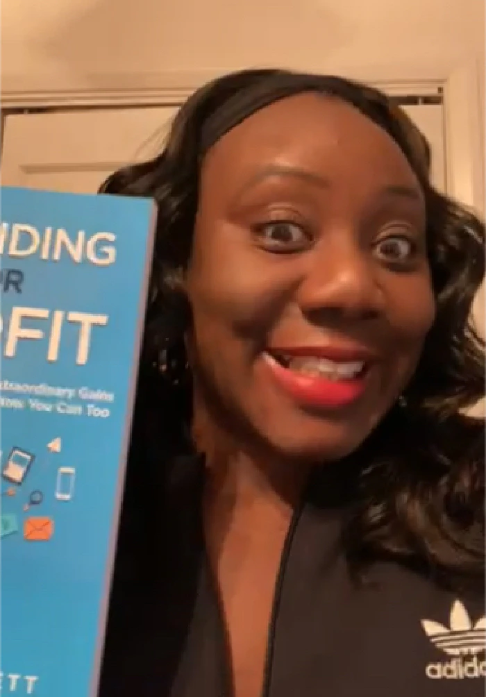 Kie with Branding For Profit Book